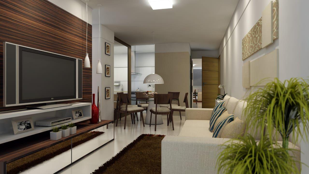 Apartamento de 3 quartos com varanda e vaga no Jardim Cidade Universitária, João Pessoa/PB