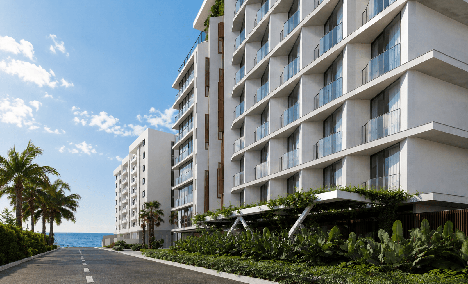 Flat a 50 metros do mar em Intermares com piscina, coworking e design contemporâneo