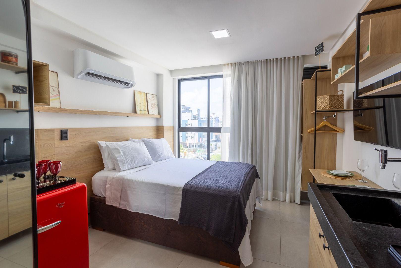 Flat com 1 dormitório à venda, 18 m² por R$ 420.000,00 - Bessa - João Pessoa/PB