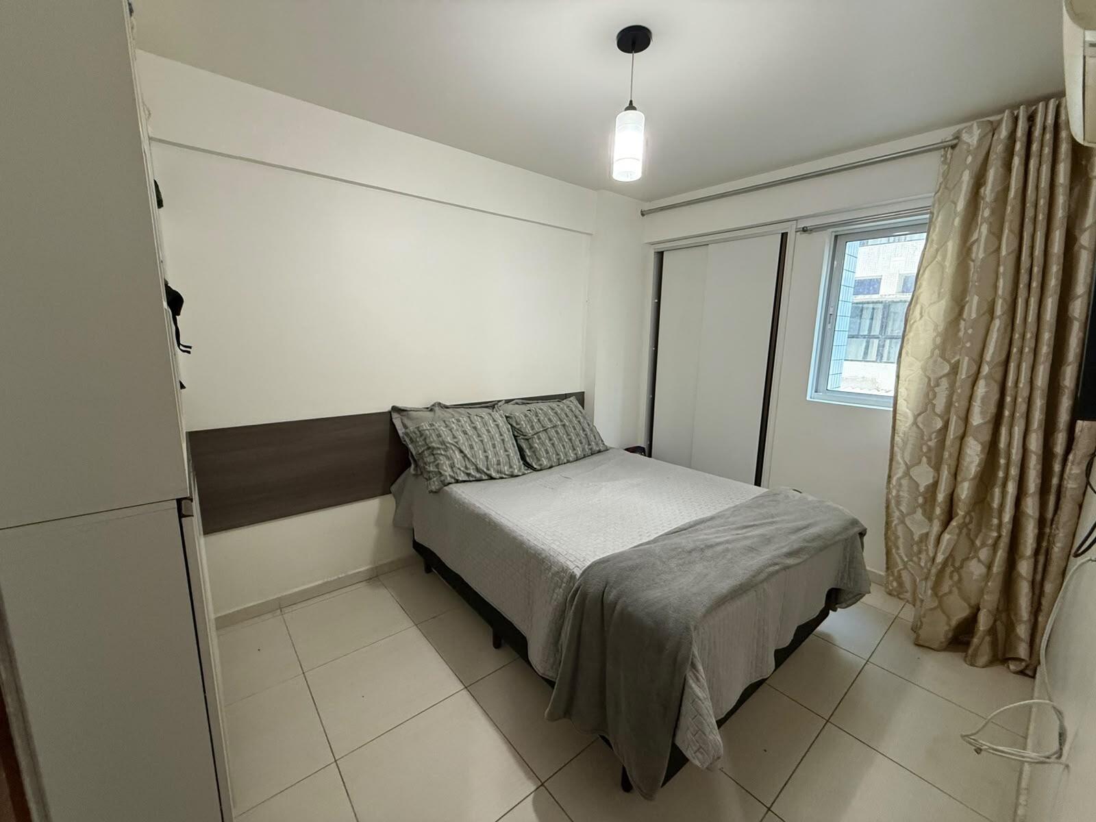 Apartamento mobiliado de 1 quarto em Tambaú, João Pessoa, aceita Pet, elevador e garagem