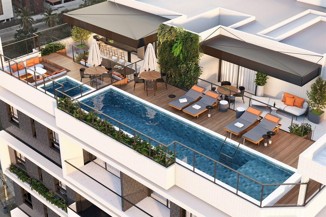 Apartamento com 2 dormitórios à venda, 53 m² por R$ 489.900,00 - Intermares - Cabedelo/PB