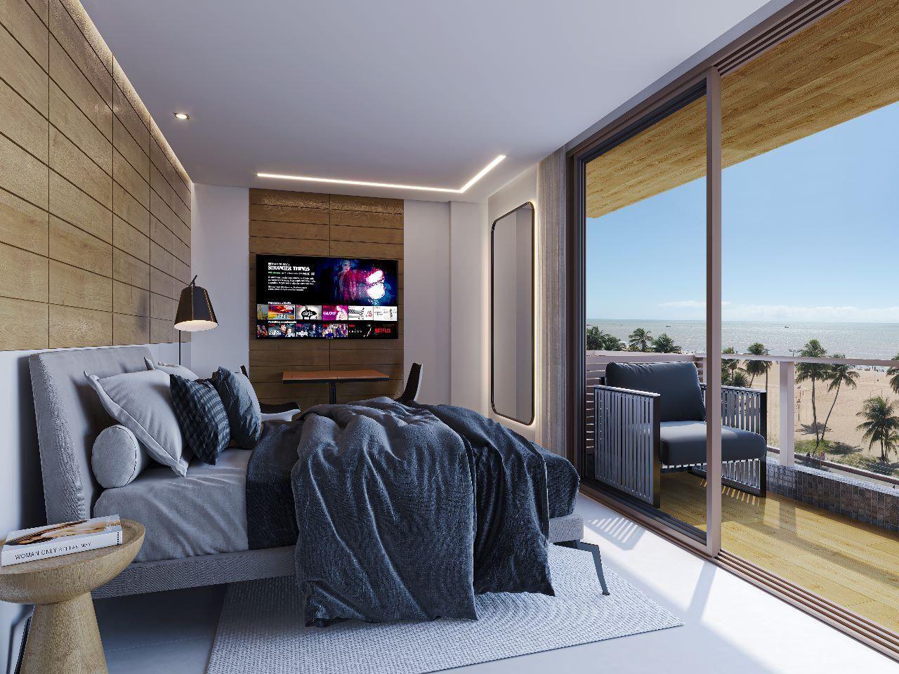 Flat com 1 dormitório à venda, 19 m² por R$ 489.000,00 - Cabo Branco - João Pessoa/PB