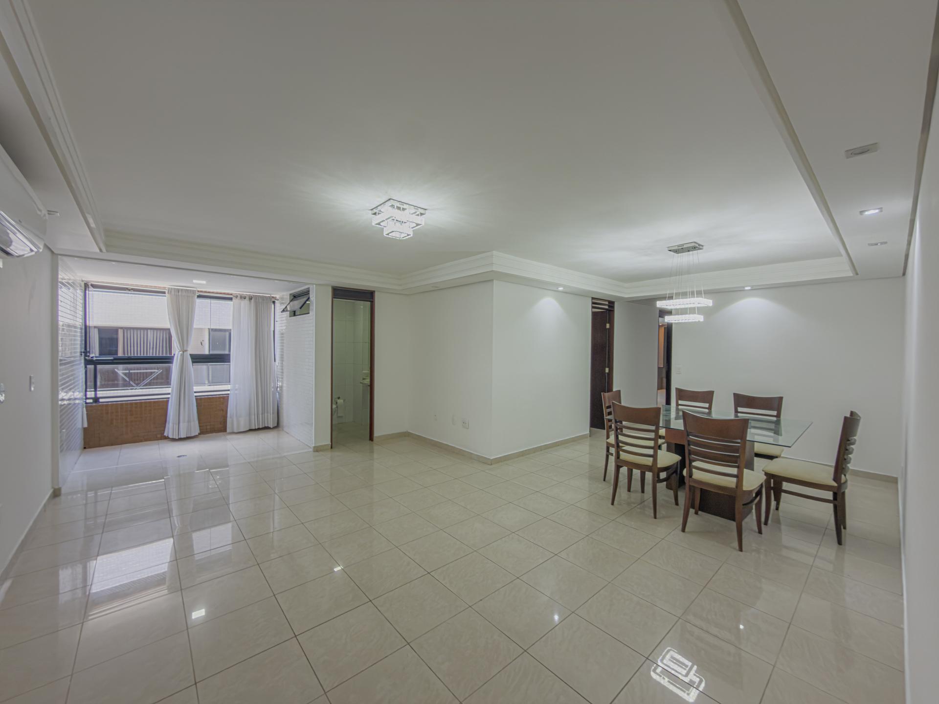 APARTAMENTO AMPLO DE 133 M² | 03 SUÍTES | CABO BRANCO