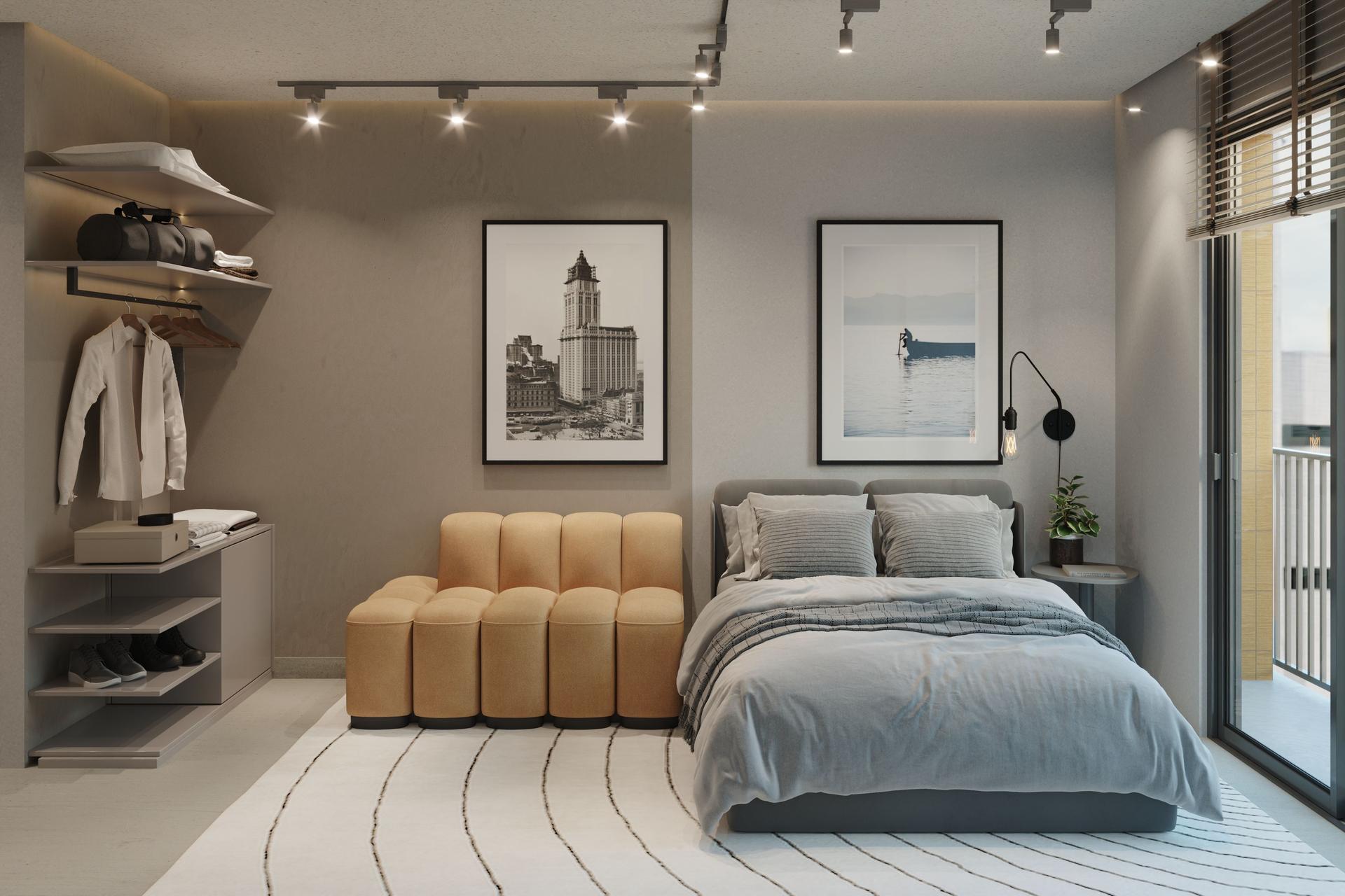 Flat com 1 dormitório à venda, 20 m² por R$ 230.815,00 - Bessa - João Pessoa/PB