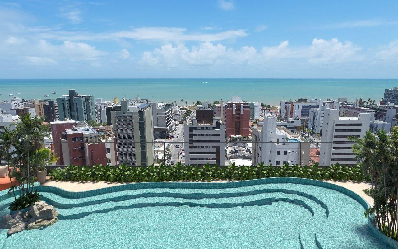 Apartamento com 2 dormitórios à venda, 72 m² por R$ 976.050,00 - Cabo Branco - João Pessoa/PB