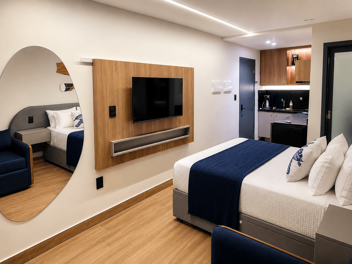Flat 1 quarto, à venda com 23,46 m² em Cabo Branco, João Pessoa/PB