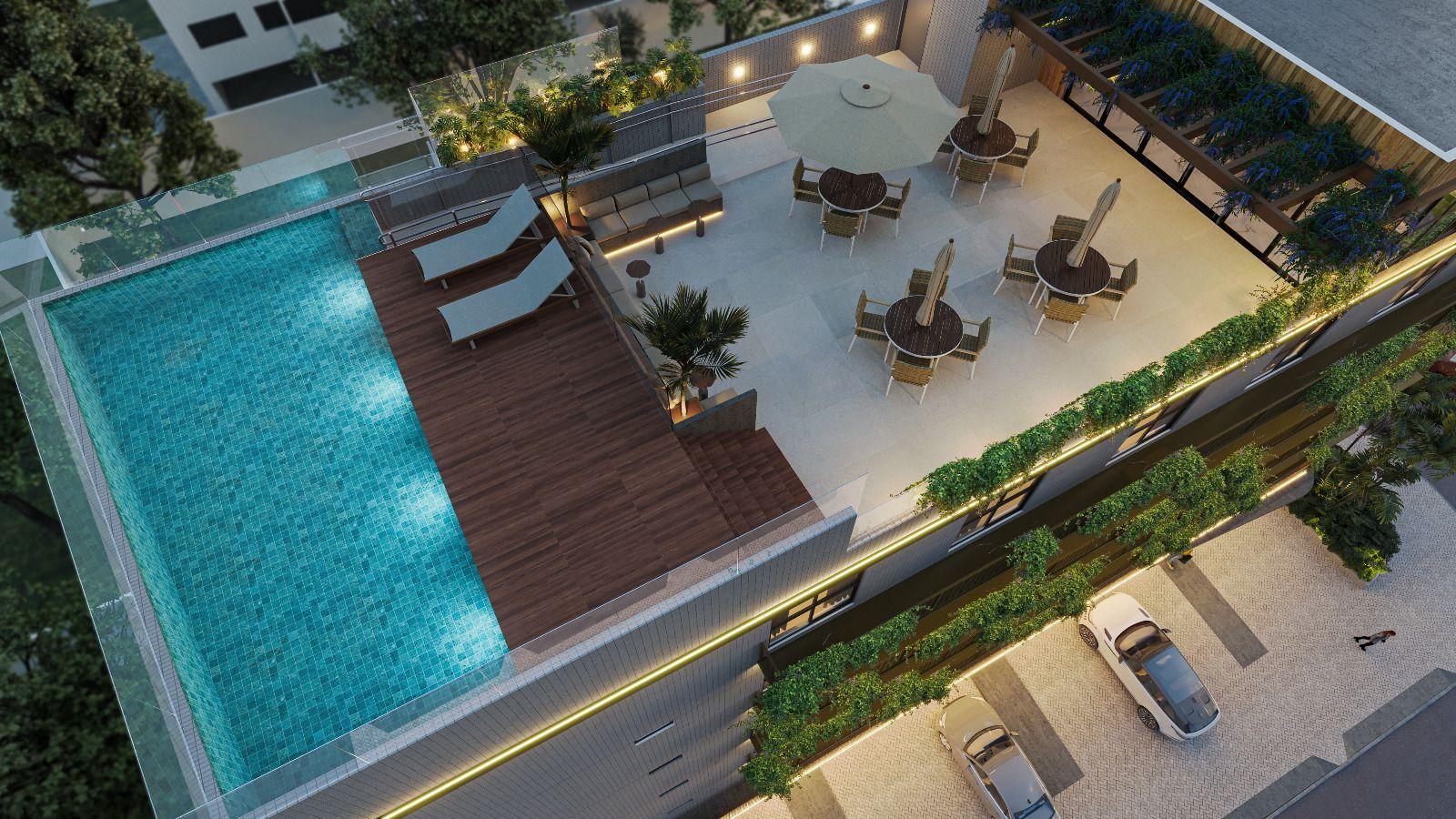Apartamento com 1 dormitório à venda, 33 m² por R$ 342.700,00 - Manaíra - João Pessoa/PB