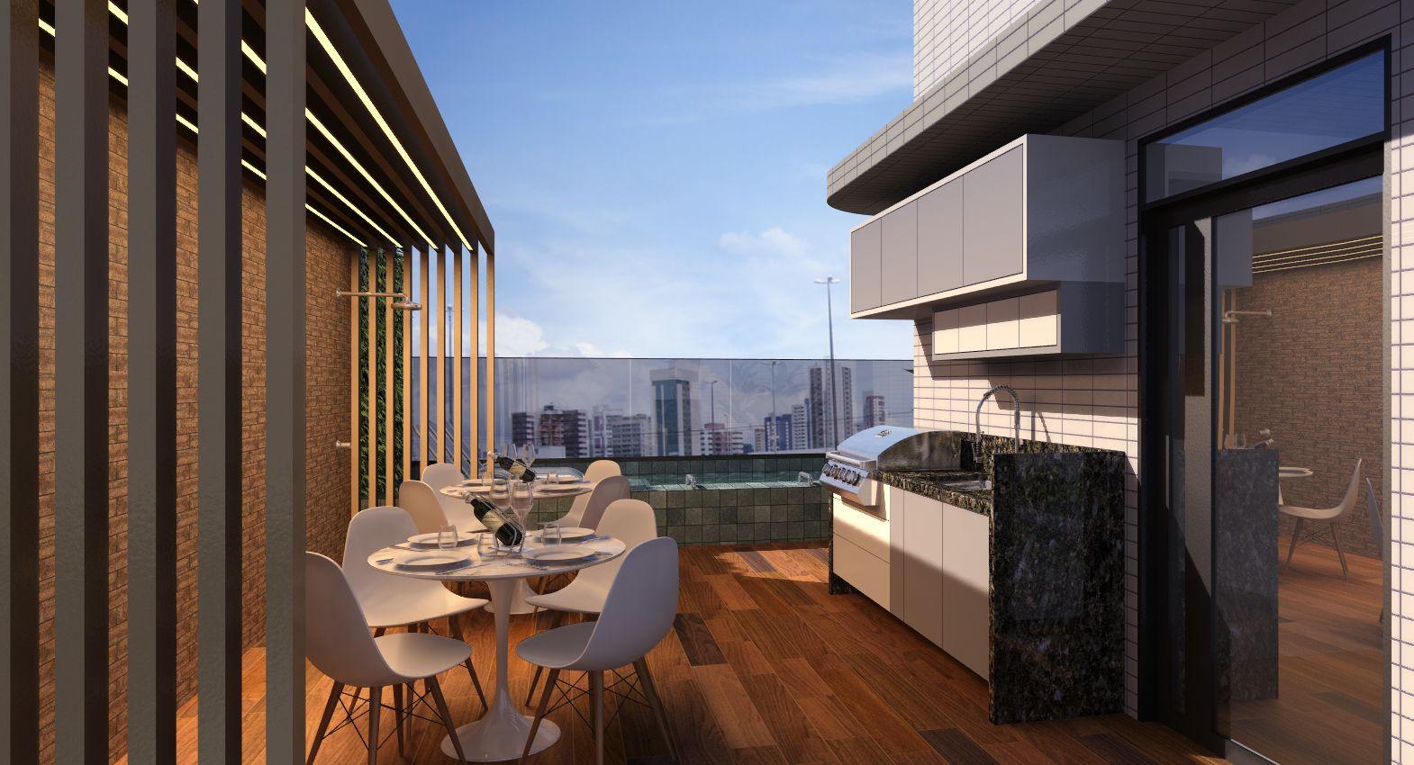 APARTAMENTOS NO ALTIPLANO - E DUPLEX COM COBERTURA PRIVATIVA