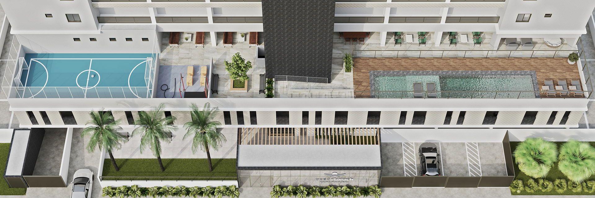 Apartamento com 3 dormitórios à venda sendo 2 suítes, 77.15 m² por - R$ 666.640,60 - Bessa - João Pessoa/PB
