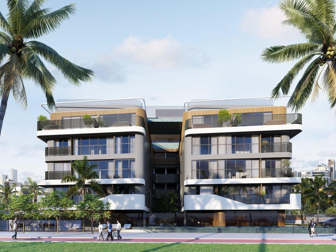 Apartamento de 1 dormitório com 21,87m² em Intermares, João Pessoa, com piscina, elevador e aceita Pet