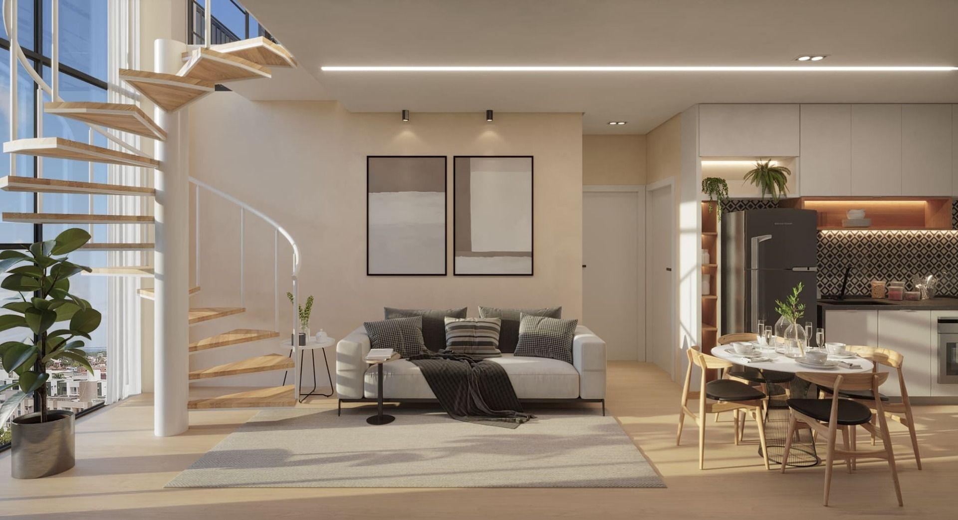 Apartamento duplex com 2 dormitórios à venda, 121,76 m² por R$ 770.211,86 - Bessa - João Pessoa/PB