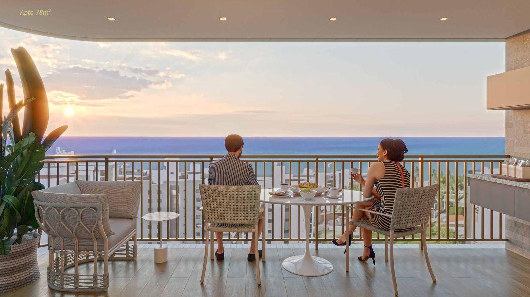 Apartamento com 2 dormitórios à venda, 61 m² por R$ 799.781,16 - Jardim Oceania - João Pessoa/PB