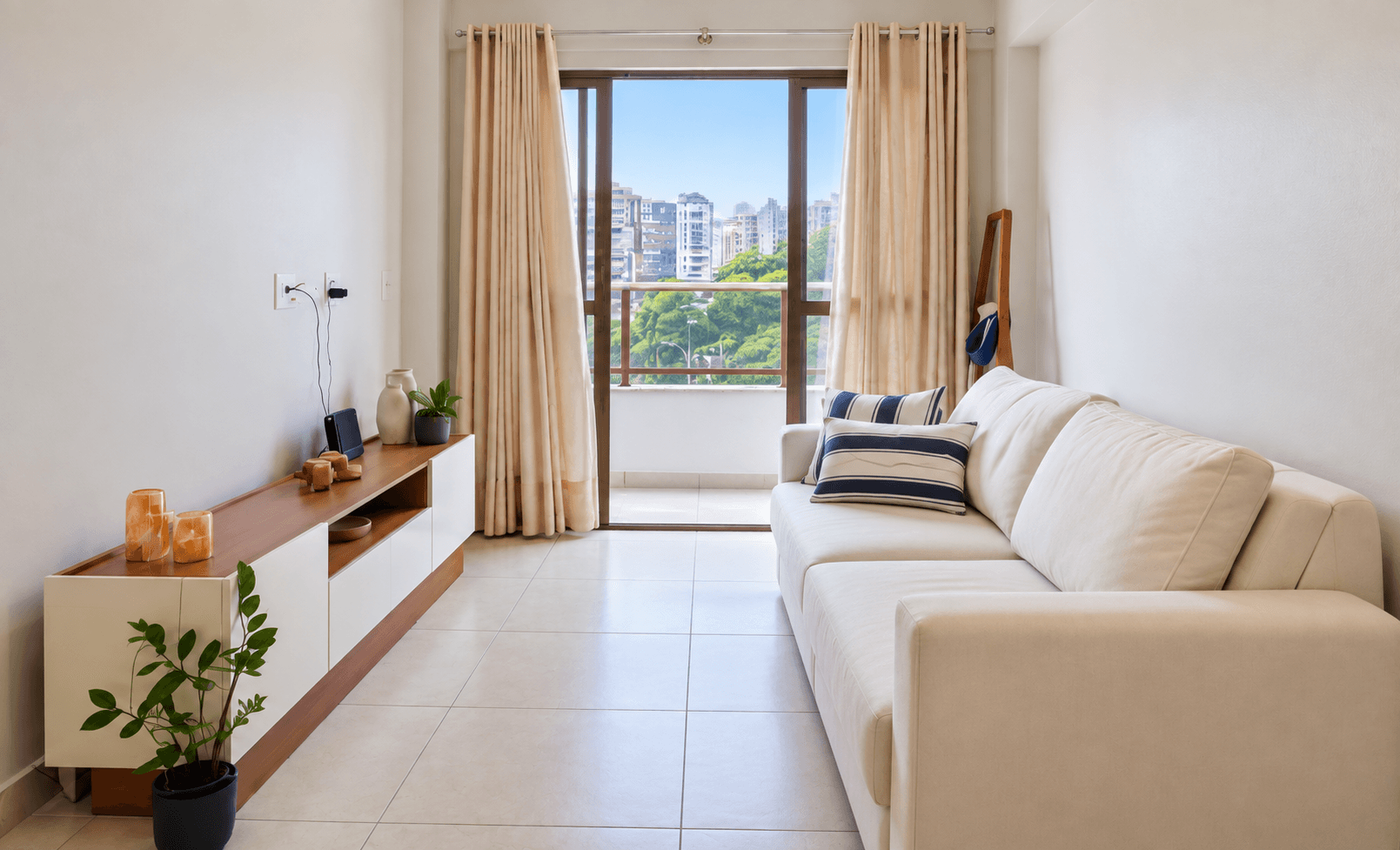 Apartamento 2 quartos a 300 metros da praia do Cabo Branco