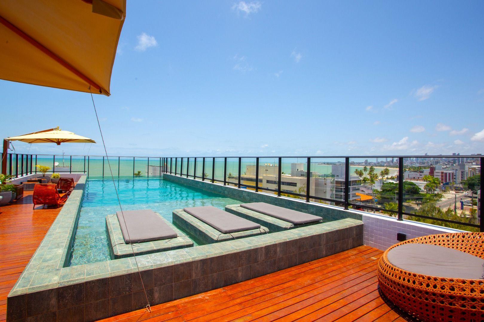 Flat com 1 dormitório à venda, 18 m² por R$ 410.000,00 - Bessa - João Pessoa/PB