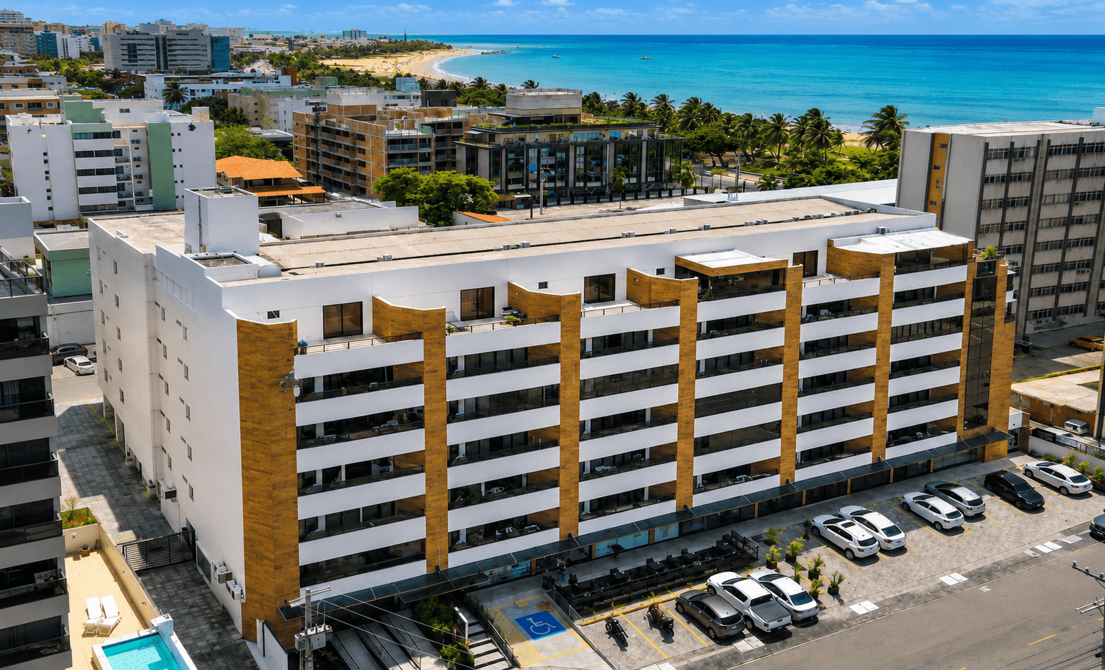 Flat com 1 dormitório à venda, 28 m² por R$ 445.000,00 - Cabo Branco - João Pessoa/PB