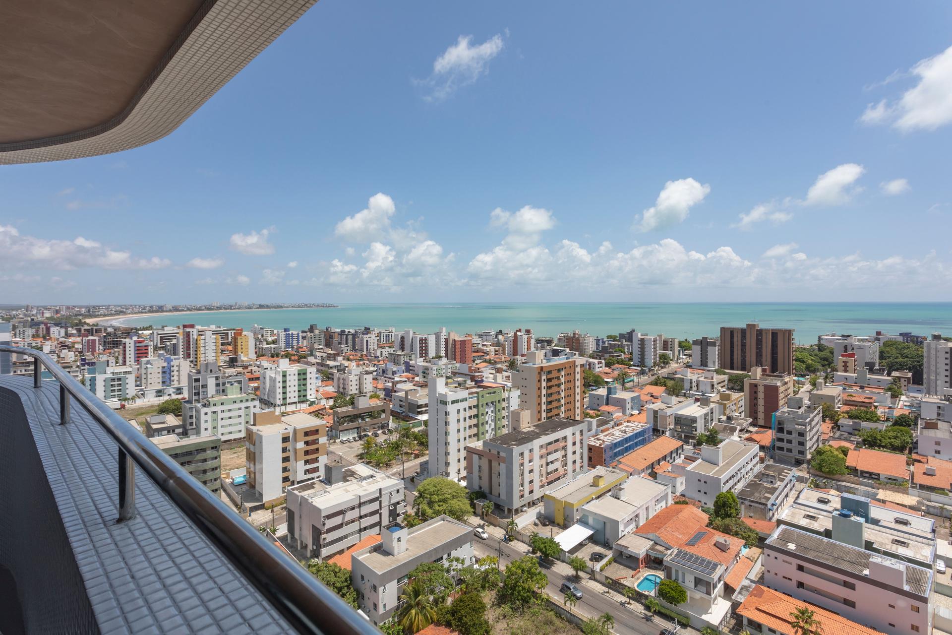 Apartamento no 24º andar no Jardim Oceania | 87,15m² | Vista mar definitiva | 3 quartos